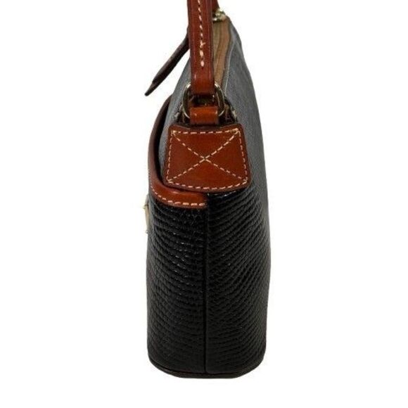 Dooney & Bourke Embossed Lizard Ginger Pouchette Shoulder Crossbody Bag $178 - Picture 4 of 16